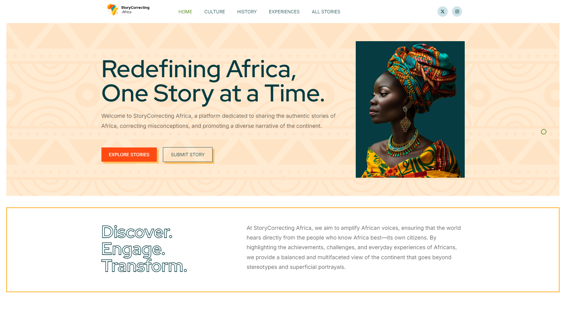 Story Correcting Africa