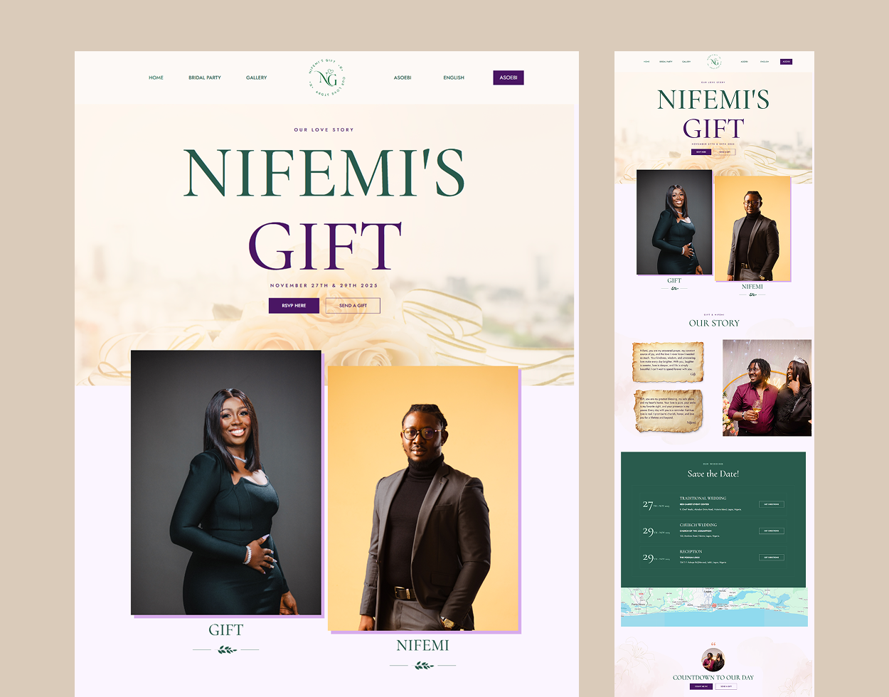 Website Design Image gallery marquee